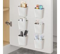 FYting 6 Pièces Rangement Cuisine,Organisateur Cuisine,Petite Boite De Rangement,Porte Eponge pour Les Petits Objets Dans la Salle de Bain/RéFrigéRateur/ Placard/CosméTiques/Bureau