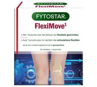 Fytostar FlexiMove High-Curcumin + Glucosamine | Articulations Souples Comprimé(S) 60 pc(s)