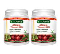 Fytostar Vitamine C-1000 Acerola Comprimé(S) 2x120 pc(s)