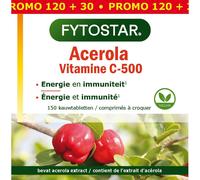 Fytostar Vitamine C-500 Acerola Comprimé(S) 150 pc(s)