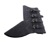 FytStycale 1 Paire de Guêtres et de Jambières de Soudage En Cuir, Couvre-chaussures, Bleu, comme décrit
