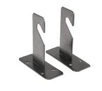FytStycale 1 Paire de Supports de Fond Muraux/Plafond avec Crochet Unique, Compatibles avec Une Utilisation avec Chaîne.