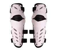 FytStycale 1 Paire Genouillères Genouillère Ajustable Protège-Tibia Coque Rigide Rembourrage Confortable Léger Convient pour Hommes Femmes Adultes Sports Mé, Blanc