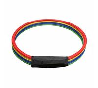 FytStycale 12 Pièces Anneaux D'entraînement de Football Polyvalent Cerceaux D'agilité Couleurs Vives Cercles de Coordination pour Athlètes, Entraîneurs, 60CM