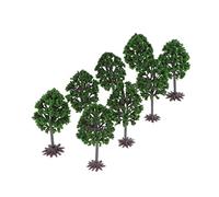 FytStycale 14 Pièces Panneaux Signalisation Miniature Modèle Circulation Route Ornement Maquette Architecture Acier pour Enseignement Décoration Jardin Train,