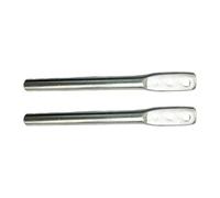 FytStycale 2 Morceaux de Fil à 3 Trous, Clôture électrique, Rotation par à-Coups, Résistant à l'usure, Professionnel, Pratique, Outils en Fil Haute Résistanc