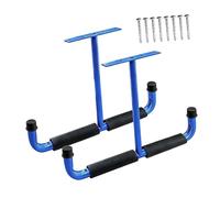 FytStycale 2 Pièces Crochet Plafond Suspendu Support Rangement Garage Porte-vélos Accroche En -rouille Porte-objets Multifonction Adapté Au Garage Maison, Bleu