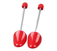 FytStycale 2 Pièces Embauchoir Réglable Support Forme Chaussure Extenseur Largeur Insert Pratique Métal PP Adapté Aux Hommes Femmes pour Sneakers Bottes Portable, Rouge