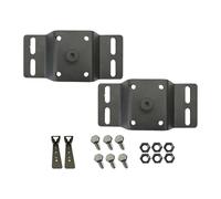 FytStycale 2 Supports, Fixation Rapide, Métal Noir, Pièces de Rechange, Quincaillerie Robuste pour Support de Toit D'ombrage