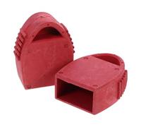 FytStycale 2 X Housses pour échelles Extensibles, Embouts Supérieurs, Accessoires à Installer, Housses en Caoutchouc, Sabots D'échelle pour Bureaux,