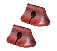 FytStycale 2x Chevalet Erhu, Chevalet de Remplacement En Bois pour Violon, Code Chevalet Erhu, Pièce Détachée pour Violon Erhu Chinois