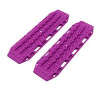 FytStycale 2x Échelle de Sable pour Crawler RC, Rampes, Planches, Accessoires de Simulation de Véhicule, Plaque Antidérapante pour Mise à Niveau 1/8 1/10 1/12 1/, Violet