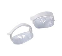 FytStycale 2X Entraîneurs de Doigts pour Piano, Correcteurs de Posture pour Les Mains, Outils Réglables et Confortables pour Expérimentés, Blanc Semi-Transparent