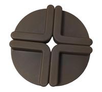 FytStycale 4 Pièces Pieds de Planche à Découper Silicone Antidérapant Sûrs Montage Pratique Protection pour Planches Adaptables Convient à La Maison Cuisine Cade, CafÉ