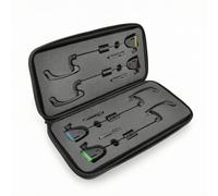 FytStycale 4 Pièces Touche avec Coffret Compact Pendule Touche Portable Indicateur pour Carpistes