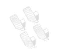 FytStycale 4 Unités de Séparateurs et D'outils D'organisation pour Réfrigérateur, Blanc