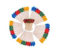 FytStycale 400x à Cocktail, Bâtonnets Apéritifs, Accessoires, Cure-dents pour Amuse-gueules, Brochettes pour Sandwichs Aux Fruits de Fêtes