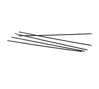 FytStycale 5 Pièces Tube en Fibre de Carbone Spécialisé pour Maquette Architecture Accessoire Modélisme Tube Creux Élément pour Quadcoptère Légèreté Adapté à, 2mm OD x 1mm ID x 200mm L