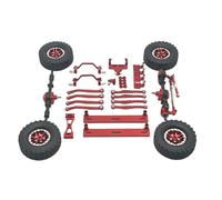 FytStycale Améliorations à Faire Soi-même : Composant de Montage D'amortisseur pour Camion Modèle RC 1/16, rouge