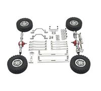 FytStycale Améliorations à Faire Soi-même : Composant de Montage D'amortisseur pour Camion Modèle RC 1/16, argent