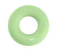 FytStycale Anneau Renforcement Avant-Bras Exercices Main Poignée Silicone Système Doigts en Matériau Doux Formant Ergonomique Adapté aux Sportifs Travail de, Vert 100LB, 9cm