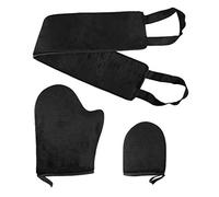 FytStycale Applicateur Souple Réutilisable pour Autobronzant Sans Soleil, Noir