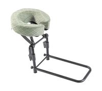 FytStycale Appui-tête de Massage pour Lit, Oreiller Facial En Mousse, Léger, Confortable, Ergonomique, Polyvalent, Appui-tête de Massage pour, Vert