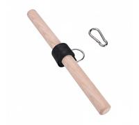 FytStycale Arm Strength Entraîneur de Poignet Rouleau Force Avant-bras Prise Musculation Bois de Hêtre Sangle Nylon Boucles Métal Compact Adapté pour, 40CM