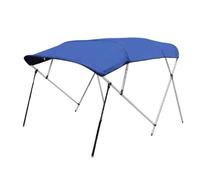 FytStycale avec Poteaux Support Imperméable Bâche Soleil Réglable Équipement pour Plaisanciers, Bimini À Quatre Traverses - 01