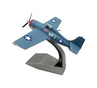 FytStycale Avion de Chasse Décoratif à L'échelle 1/72, Modèle Réduit en Métal Moulé sous Pression Très Détaillé, avec Support pour étagère Ou Meuble de Salon