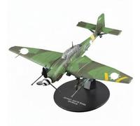 FytStycale Avion Miniature Collection Support Noir Maquette d'avion en Métal Alliage Objet Décoratif, Junkers Ju87G Stuka Allemagne, Modèle 73