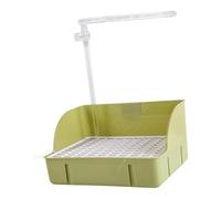 FytStycale Baignoire pour Perroquet Automatique Bassin de pour Oiseau Système de Circulation Pompe Électrique Matériau PP Résistant Adapté à L'Intéri, Vert