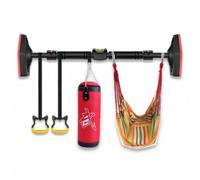 FytStycale Barre de Traction Intérieure Extensible, 70-96cm, Ensemble De Quatre Pièces Suprême Barre De Traction Anti-desserrage 70-96cm + Anneaux De Gymnastique + Balançoire + Sac De Sable