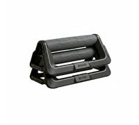 FytStycale Barres Pompes en H Moulé Support Upper Body H Ergonomique Parallettes Musculation pour Au Sol, Array, Noir+Gris Foncé