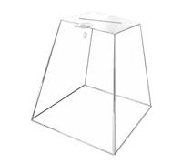 FytStycale Boîte à Acrylique, Urne Transparente, Collecte de Dons pour Une Tombola, Boîte à Commentaires Portable Verrouillable, Boîte à Suggestions pour