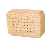 FytStycale Boîte à chants d'oiseaux, nichoir à oiseaux chanteurs, haut-parleur portable réglable, son réaliste pour spa extérieur, terrasse ou balcon.