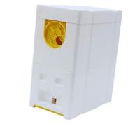 FytStycale Boîte à Reines, Matériel Apicole Portable, Mini de Fécondation pour Balcon et Jardin, Jaune