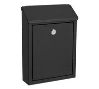 FytStycale Boîte aux lettres murale sécurisée, résistante aux intempéries, facile à installer en extérieur avec serrure à clé