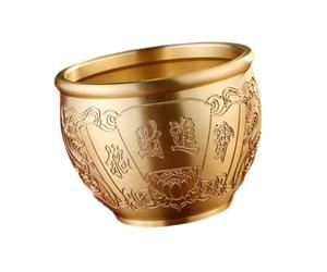FytStycale Bol de Richesse Chinois, Bol D'attraction D'argent, Bol de Corne D'abondance D'accent de Maison, Article Feng Shui pour Espace de Bureau, Style D