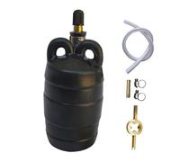 FytStycale Bouchon Gonflable pour Test de Pression, Ballon en Caoutchouc, Balle d'Essai Polyvalent de Plomberie, pour Piscine, Test d'Égouts, Test d'Étanchéité, Dn50 Mm