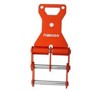 FytStycale Boucle à Détachement Rapide Fixation Rapide Ceinture Outils Aluminium Connecteur Universel Pochette Outil Installation Simple Sécurité Robuste Électri, Orange