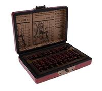 FytStycale Boulier Chinois en Bois à 9 Tiges pour Enfants/mathématiques Préscolaires