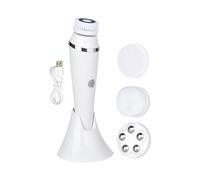 FytStycale Brosse Nettoyante pour Le Visage, Outil de Nettoyage, Produit de Soin Personnel Portable, Brosse Nettoyante électrique Douce pour La Peau, Exfoliant P, Blanc