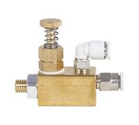 FytStycale Buse de Pulvérisation pour Machines à Plaquer Les Chants, Buse en Laiton, Accessoire Pratique, Léger et Performant pour Fraiseuses à Plaquer Les Chant, 60x47.33 Mm