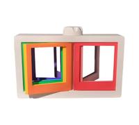 FytStycale Cadre photo de bureau rotatif, porte-cartes, présentoir pour campagnard