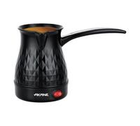 FytStycale Cafetière turque électrique, machine à café à chauffe uniforme, bouilloire portable anti-brûlure pour la maison, le bureau, les et le camping, Noir