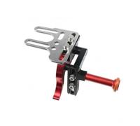 FytStycale Caisson Étanche Appareil Photo Levier Déclencheur sous-Marin Tige Extension Support Ajustable Alliage d'Aluminium Résistant Plaque Rainurée Visserie, Noir Rouge