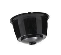 FytStycale Capsule Réutilisable Filtre Café Porte Capsules Mesh Acier Inoxydable Fonction Écologique Convient pour Machines à Café Domestiques, Noir