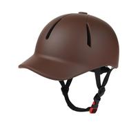 FytStycale Casque D'équitation Confortable et Ventilé, Idéal pour Le Baseball et L'équitation, Ainsi Que pour Le Cyclisme, Les Cours en Club et Les Compé, Coffee S