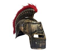 FytStycale Casques de Guerriers Spartiates, Casques de Costume Spartiates, Accessoire Grec, Décoration Intérieure, Coiffure, Casque de Chevalier Romain pour Fête, Style A